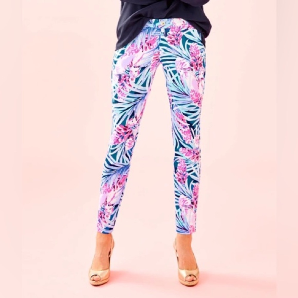 Lilly Pulitzer Kelly Knit Skinny Ankle Pants - Picture 1 of 5